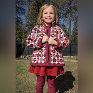 4t Vintage quilted Minnie Mouse jacket